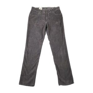 New W/Tags  Brax  Arctic Cadiz Corduroy Straight Fit Mens 36X34 Asphalt Gray